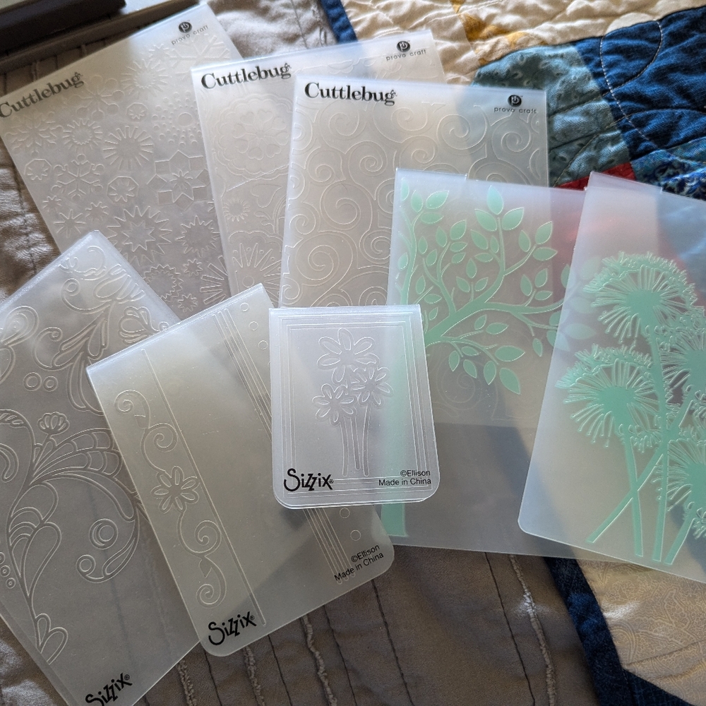 Embossing folders